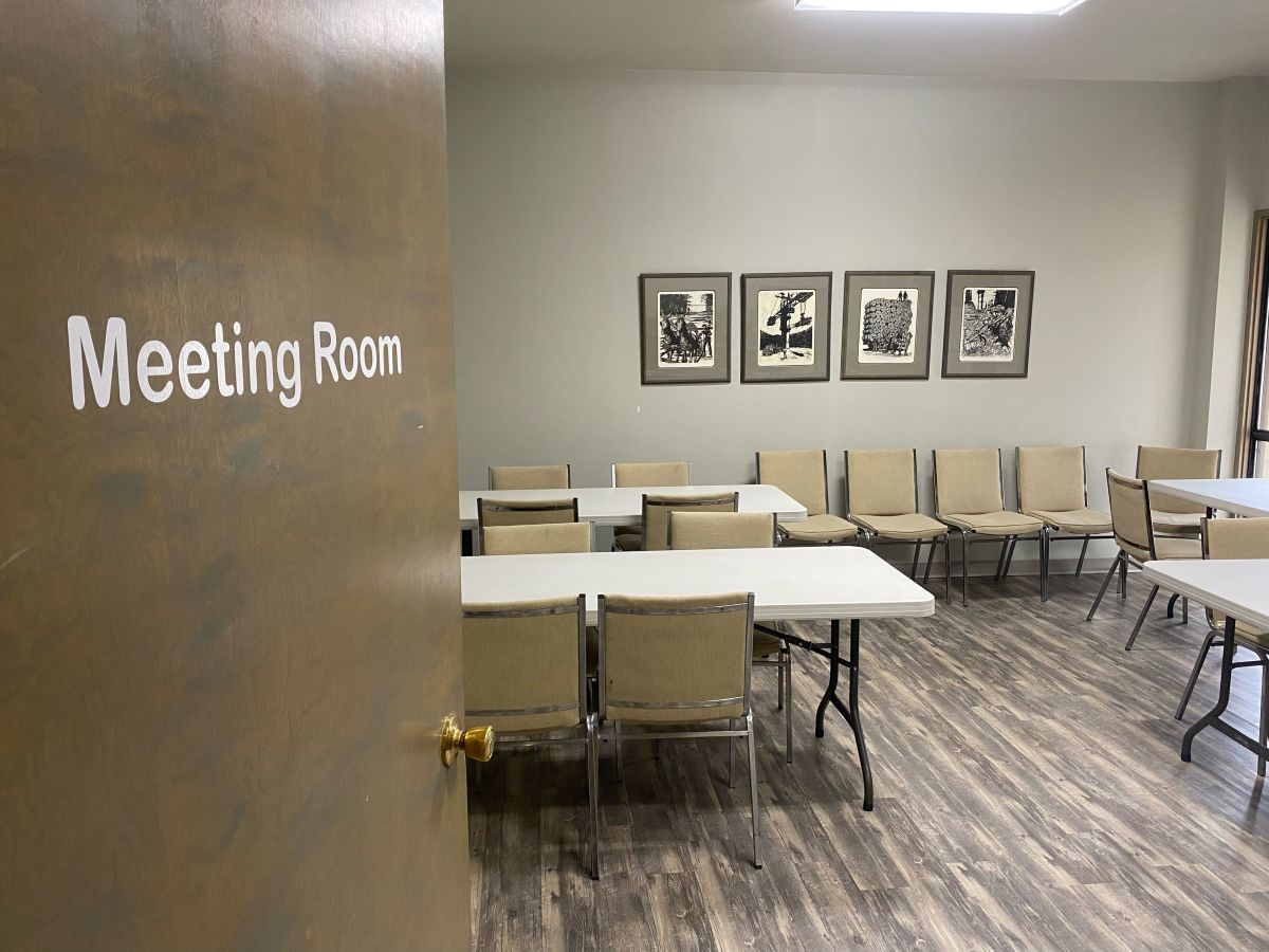 This meeting room is free to reserve for your next Official meeting.